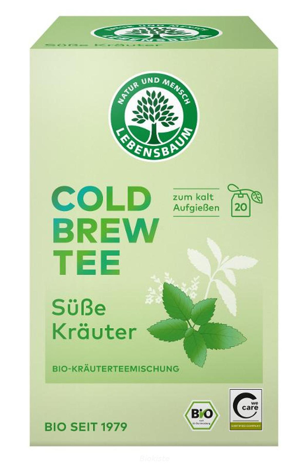 Produktfoto zu Cold Brew Süße Kräuter