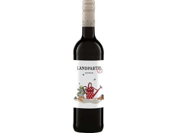 Produktfoto zu Landpartie rot  Kiste 6 x 0,75