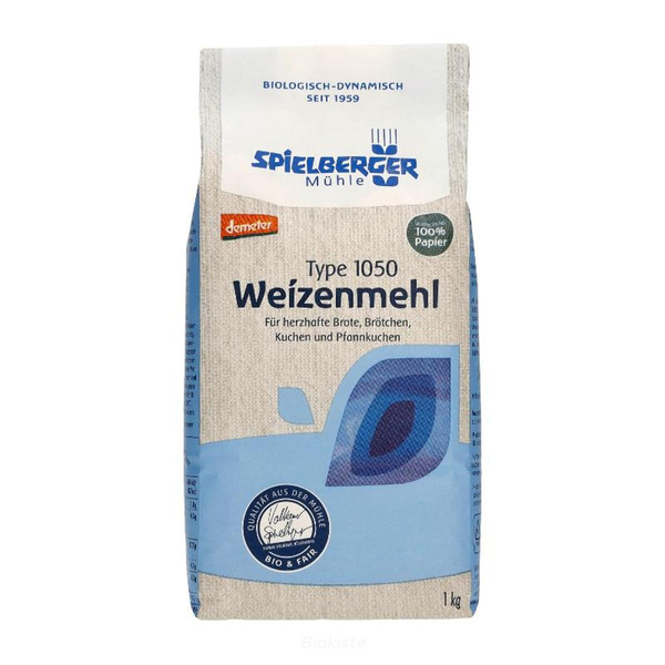 Produktfoto zu Weizenmehl 1050 demeter