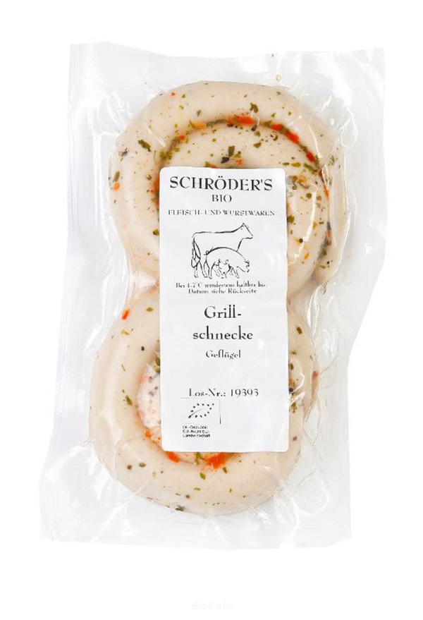Produktfoto zu Grillschnecke Geflügel