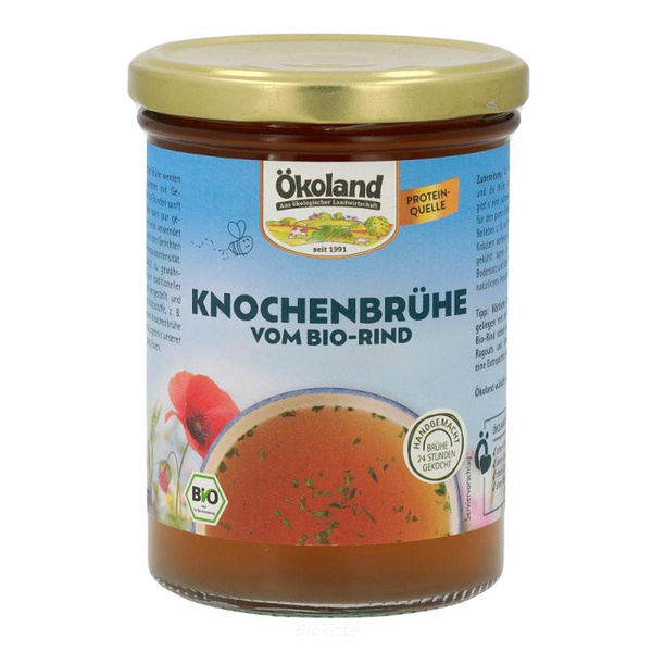 Produktfoto zu Knochenbrühe vom Bio-Rind