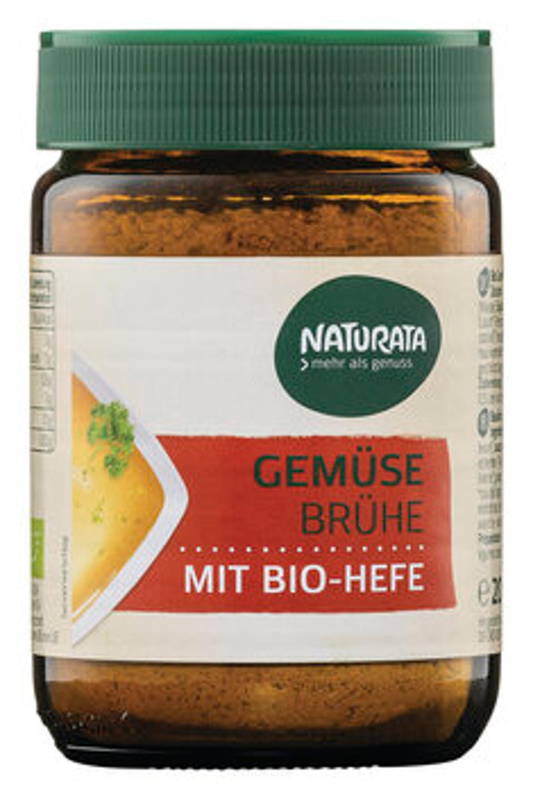 Produktfoto zu Gemüsebrühe mit Bio Hefe Glas