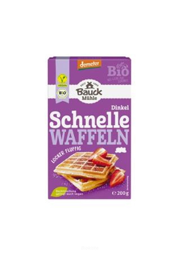 Produktfoto zu Dinkel-Waffeln Backmischung