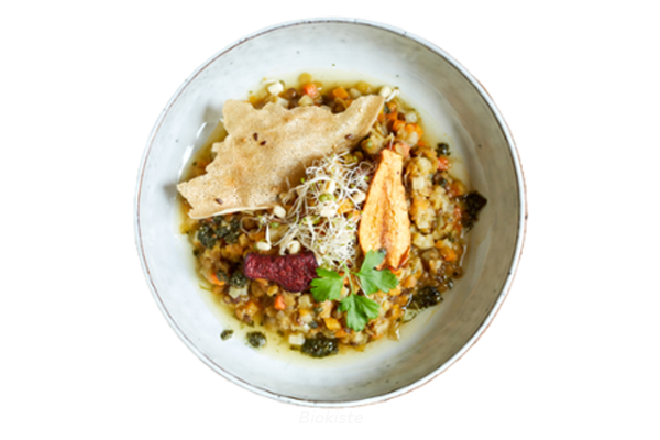 Produktfoto zu Linseneintopf 4 Port.