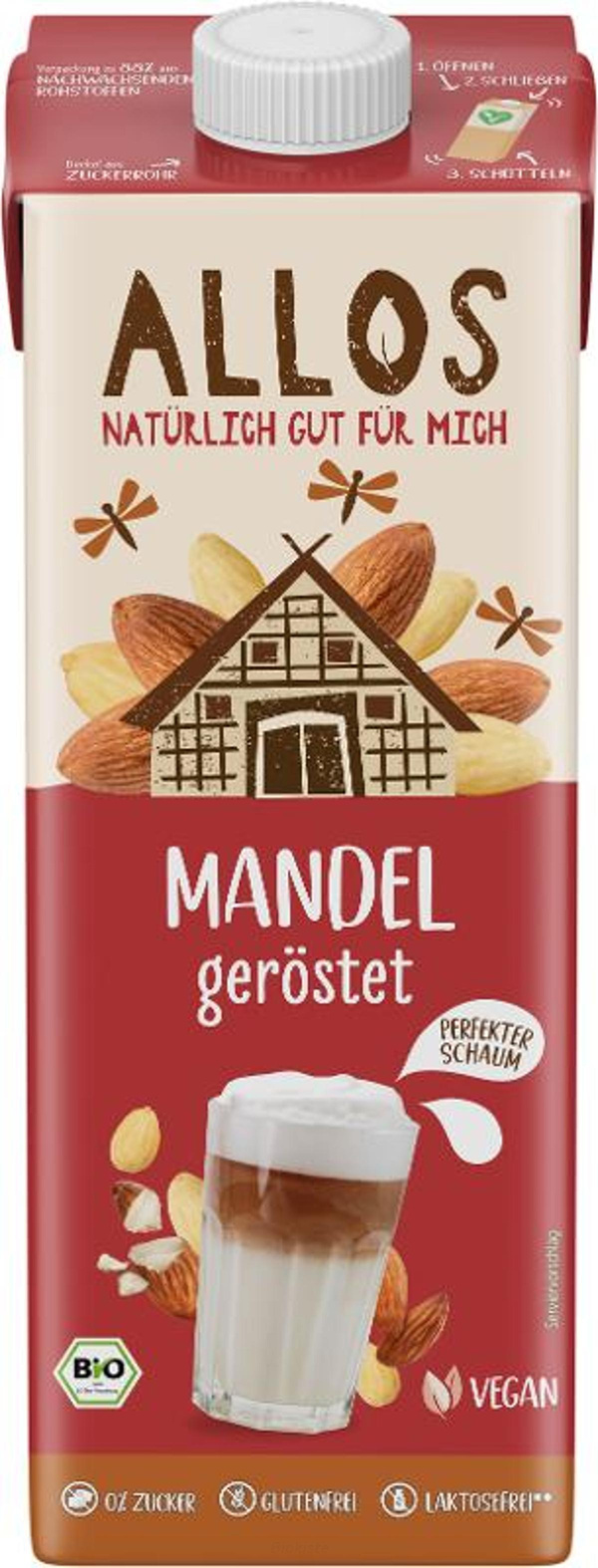 Produktfoto zu Mandel Drink geröstet