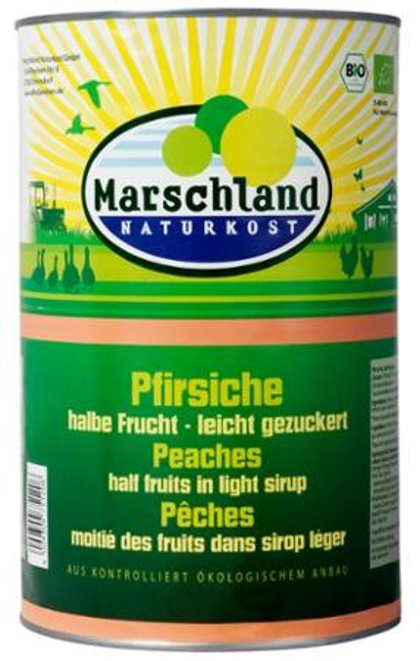 Produktfoto zu Pfirsiche halbe 4100g