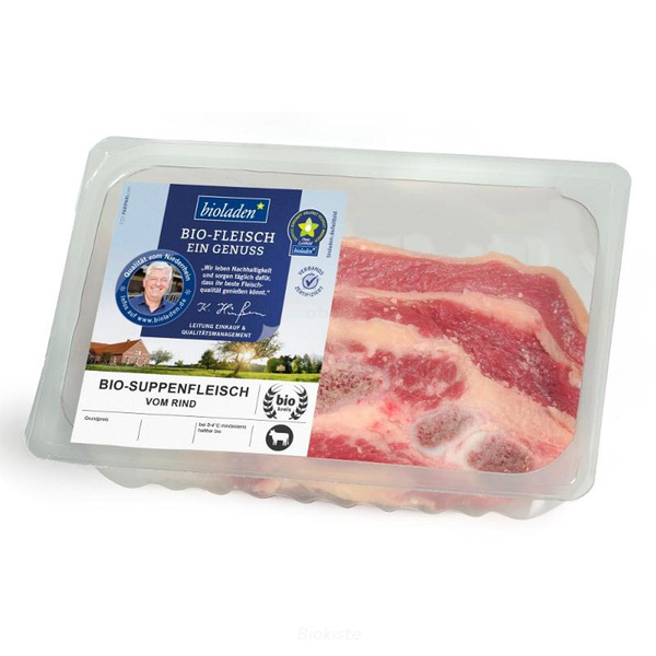 Produktfoto zu Suppenfleisch vom Rind mit Knochen