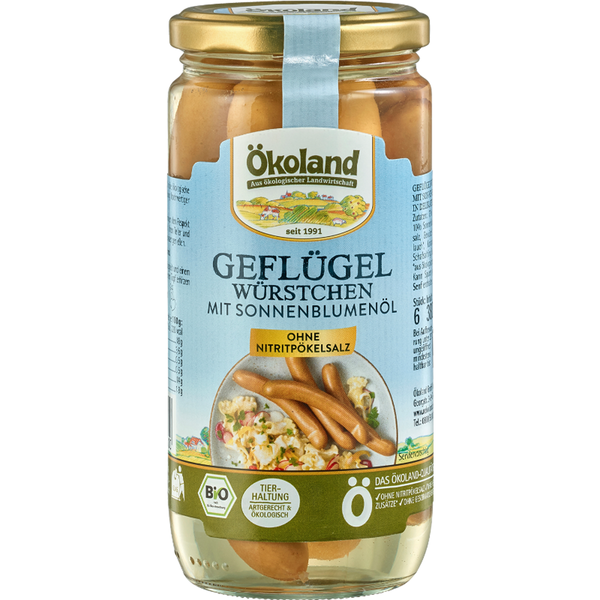 Produktfoto zu Geflügelwürstchen im Glas