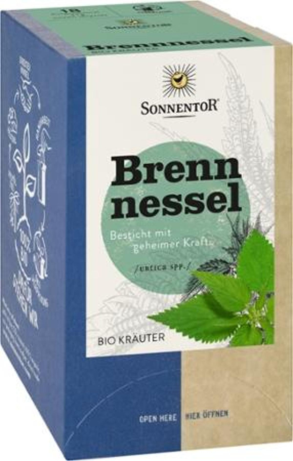 Produktfoto zu Kräutertee Brennnessel im Teebeutel
