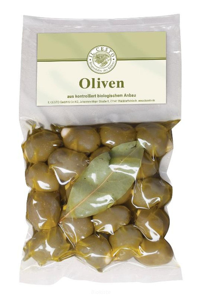 Produktfoto zu Griechische Oliven mit Mandeln