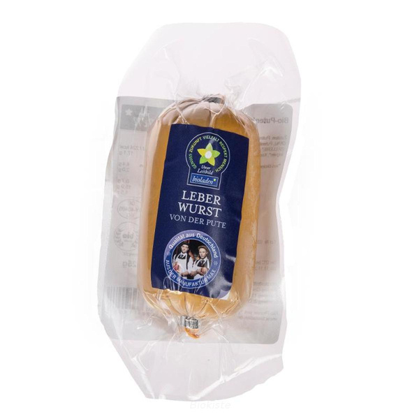 Produktfoto zu Leberwurst von der Pute 125g