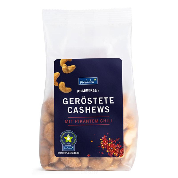 Produktfoto zu geröstete Cashews pikant