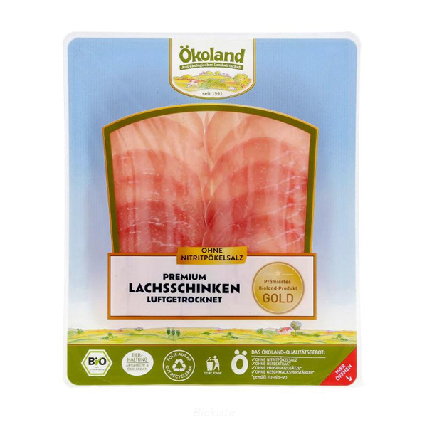 Produktfoto zu Lachsschinken in Scheiben