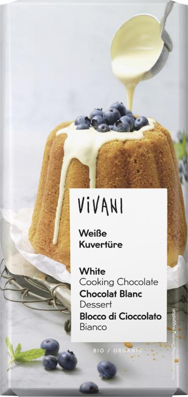 Produktfoto zu Weiße Kuvertüre 200g