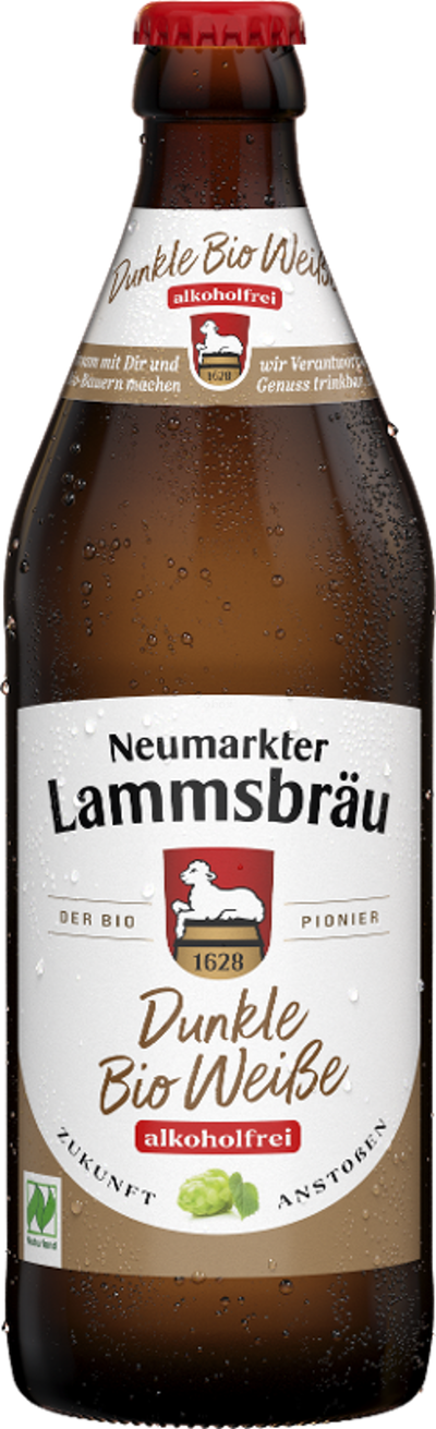Produktfoto zu Lammsbräu Dunkle Weiße alkoholfrei
