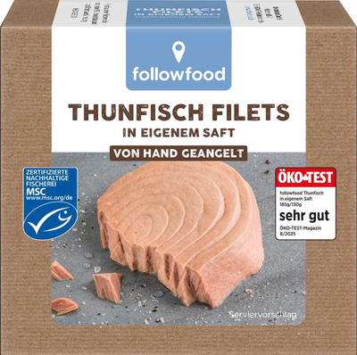 Produktfoto zu Thunfisch im eigenen Saft Natur