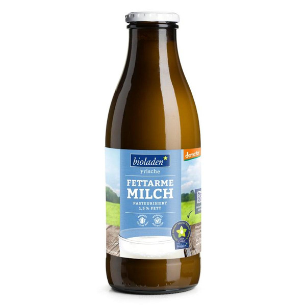 Produktfoto zu Milch 1,5 Demeter Flasche