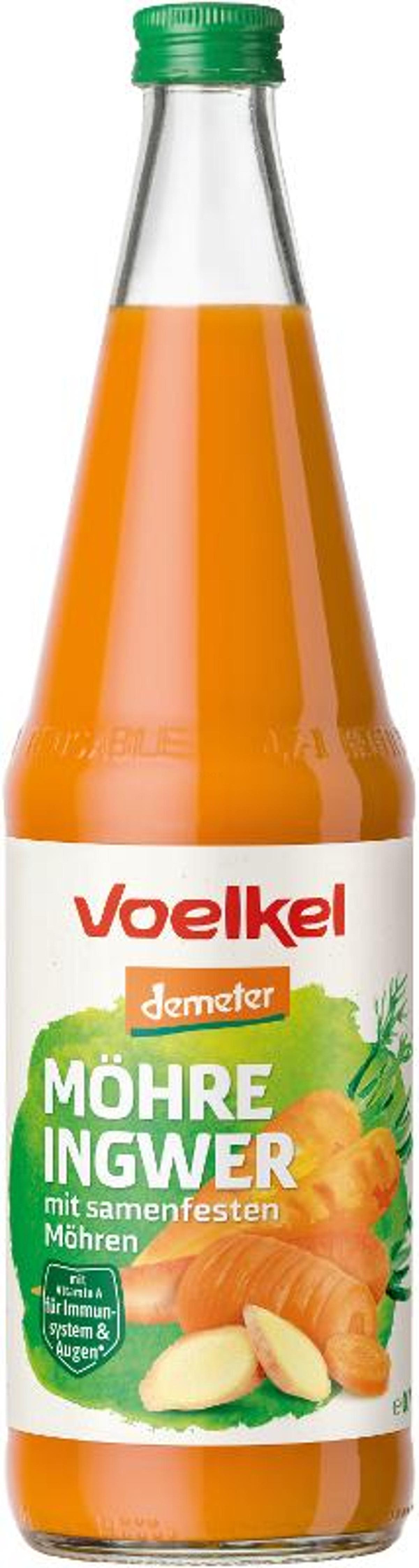 Produktfoto zu Möhren-Ingwer-Saft Demeter