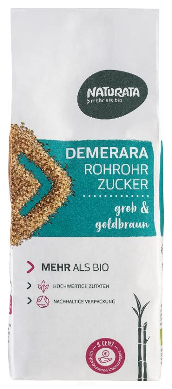 Produktfoto zu Demerara-Rohrohrzucker 500g
