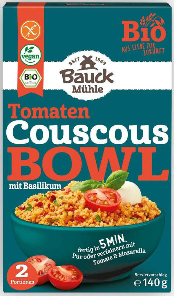 Produktfoto zu Couscous Bowl Tomate gf