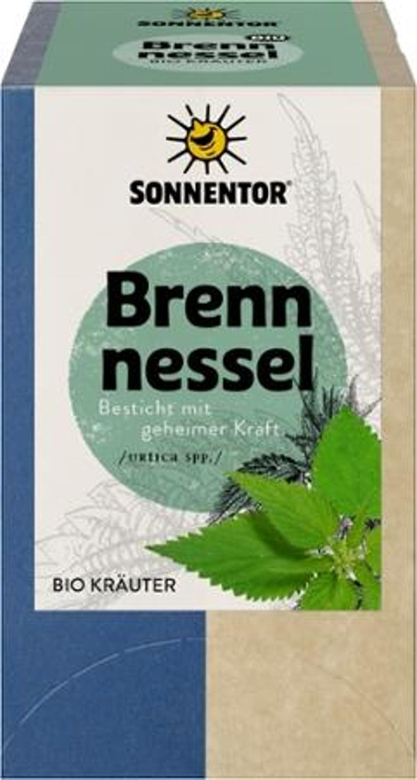 Produktfoto zu Kräutertee Brennnessel im Teebeutel