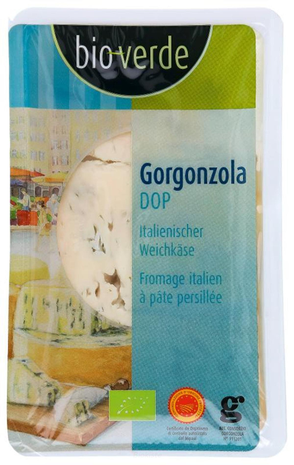 Produktfoto zu Gorgonzola DOP Azzurro dolce