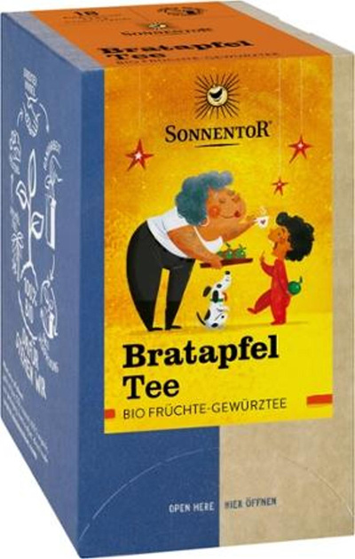 Produktfoto zu Bratapfeltee im Teebeutel