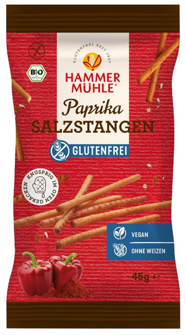 Produktfoto zu Paprika Salzstangen 45 g