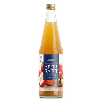Produktfoto zu Apfelsaft bioladen 0,7 Liter
