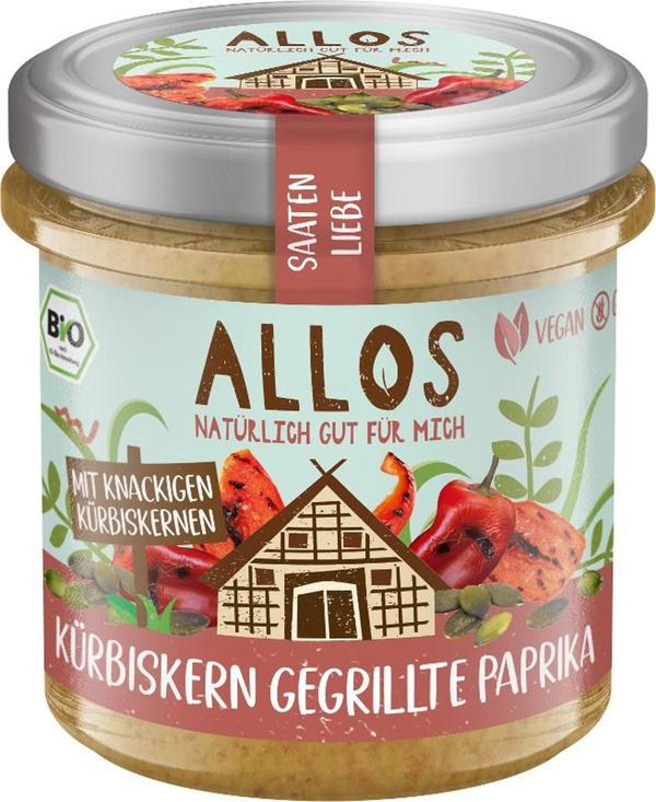 Produktfoto zu Saatenliebe Kürbiskern gegrillte Paprika