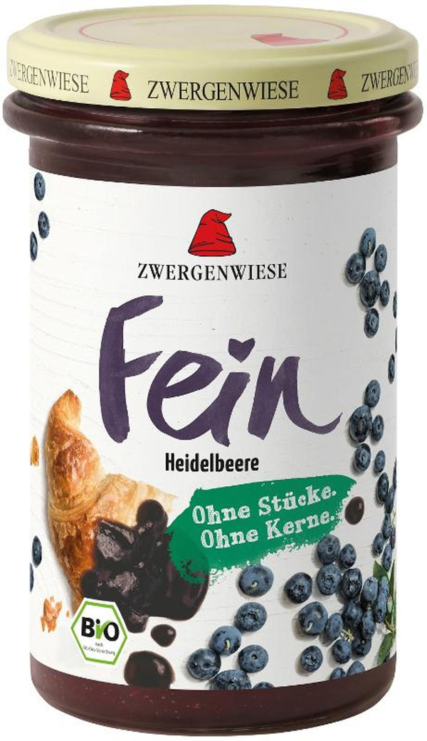Produktfoto zu Fruchtaufstrich Heidelbeere Fein