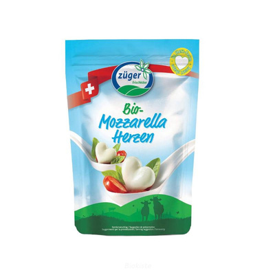 Produktfoto zu Mozzarella Herzli 130g, ca. 10
