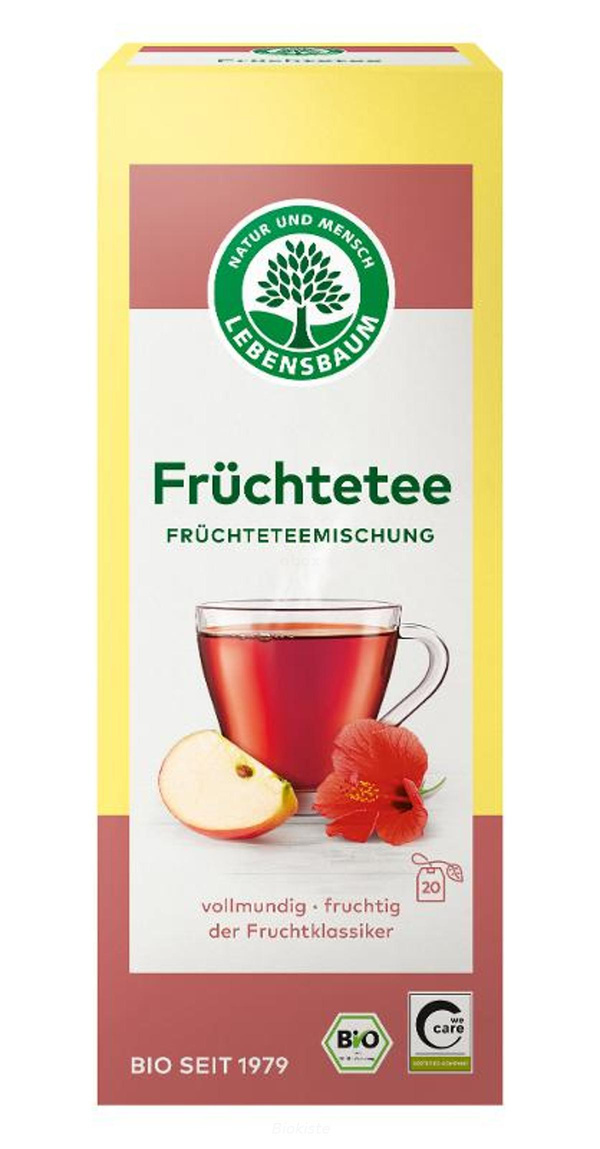 Produktfoto zu Früchtetee im Teebeutel