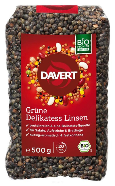 Produktfoto zu Grüne Delikatess-Linsen