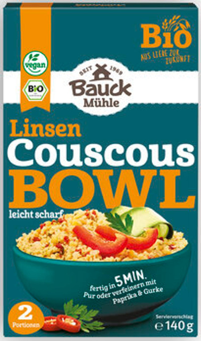 Produktfoto zu Couscous Bowl Linsen