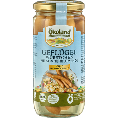 Produktfoto zu Geflügelwürstchen im Glas