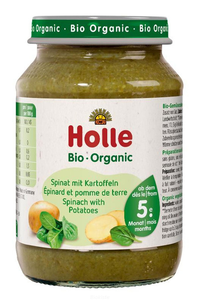 Produktfoto zu Spinat mit Kartoffeln