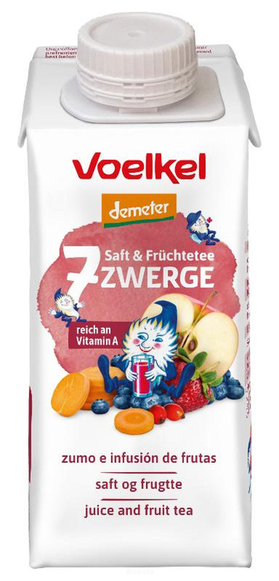 Produktfoto zu 7-Zwerge-Kindersaft TetraPak