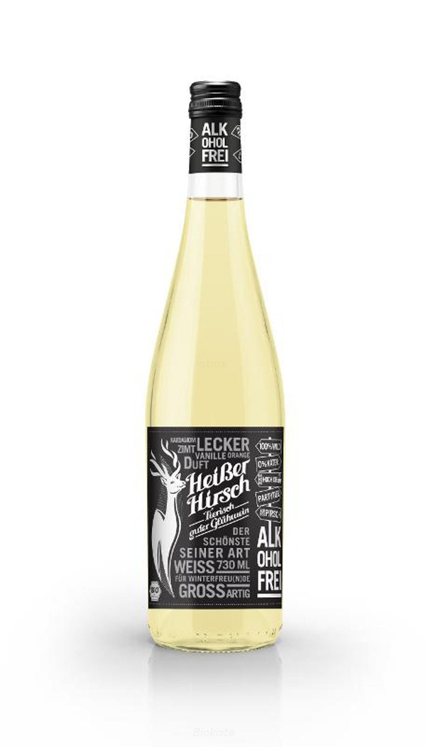 Produktfoto zu Heißer Hirsch weiß alkoholfrei