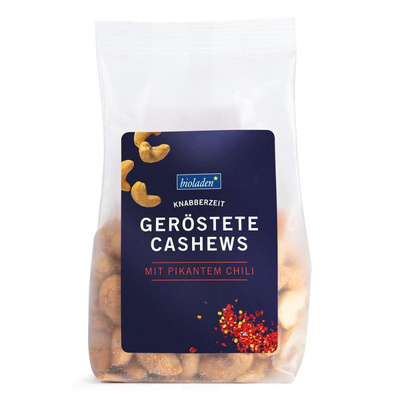 Produktfoto zu geröstete Cashews pikant