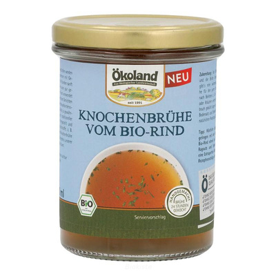 Produktfoto zu Knochenbrühe vom Bio-Rind