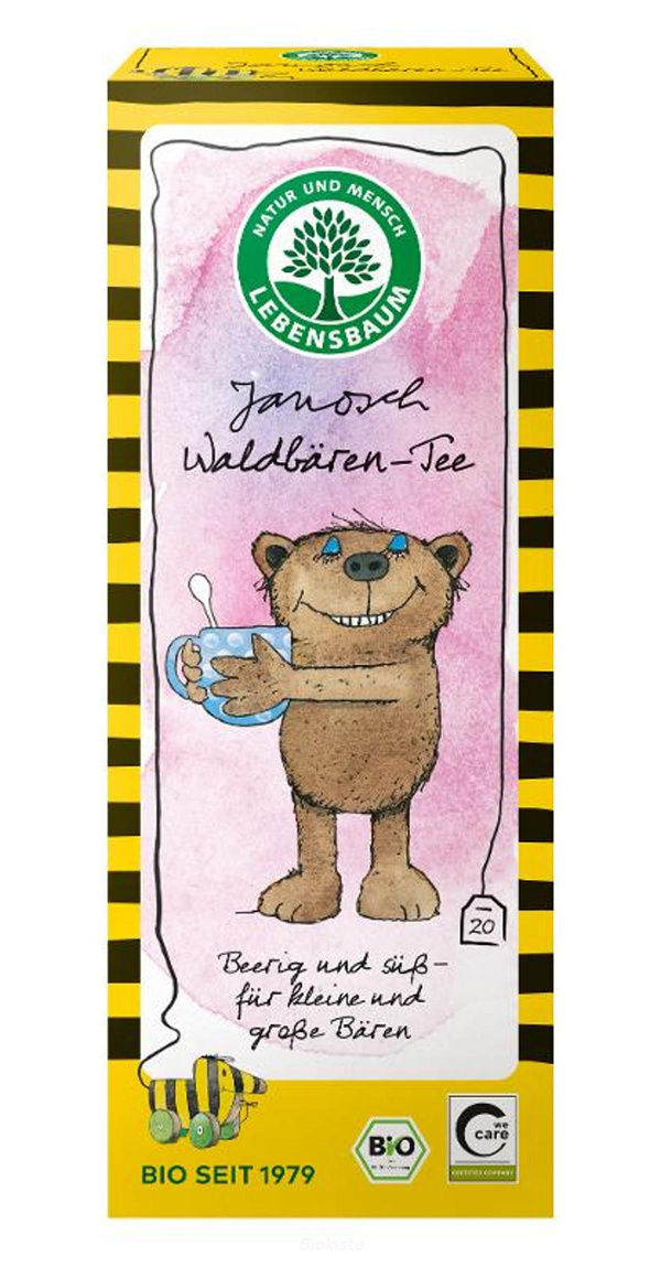 Produktfoto zu Janosch Waldbärentee im Teebeutel