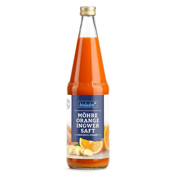 Produktfoto zu Möhre-Orange-Ingwer Saft 0,7