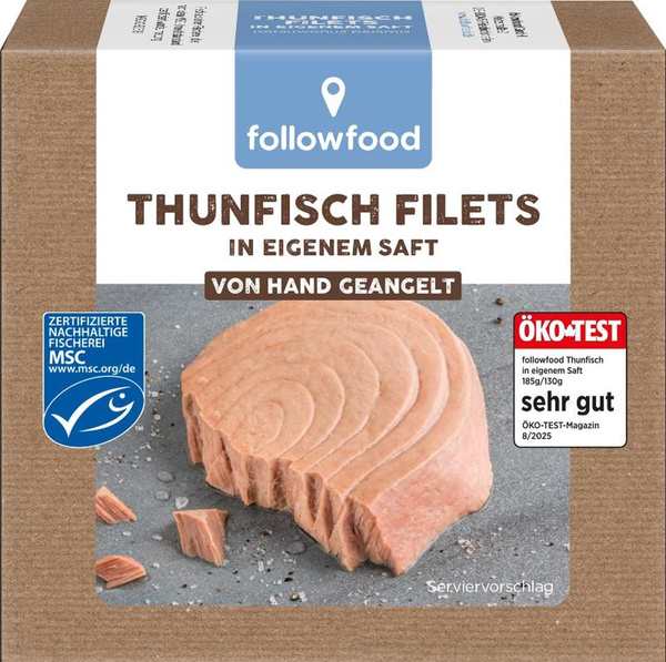 Produktfoto zu Thunfisch im eigenen Saft Natur