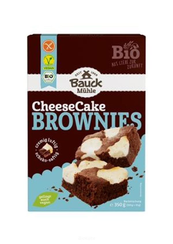 Produktfoto zu Cheescake Brownies Backmischung