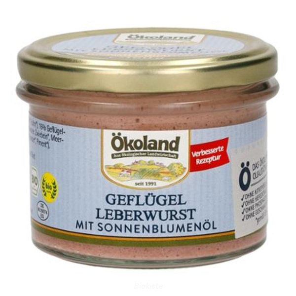 Produktfoto zu Geflügel Leberwurst Gourmet Qu