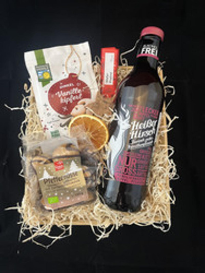 Produktfoto zu Präsent Weihnachten Punsch rot