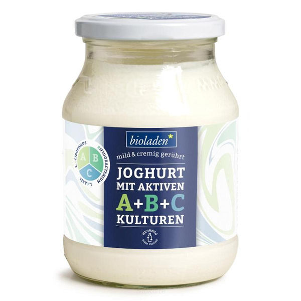 Produktfoto zu Joghurt ABC bioladen 500g Glas
