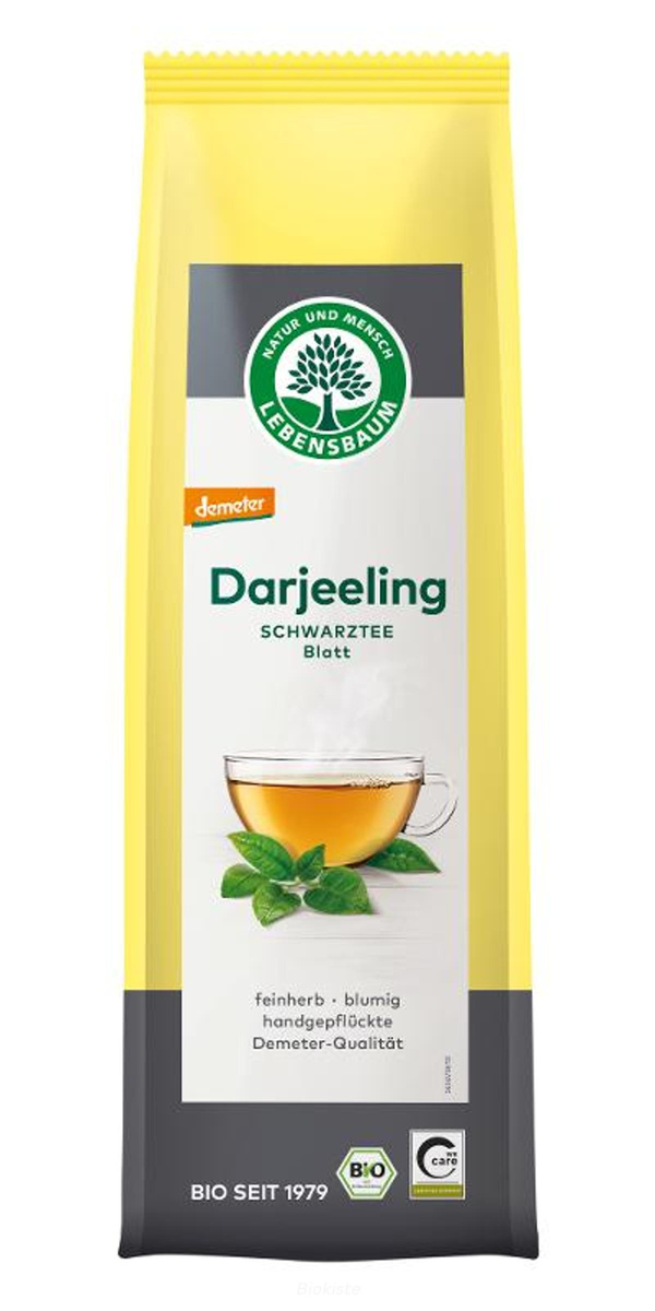 Produktfoto zu Schwarztee Darjeeling