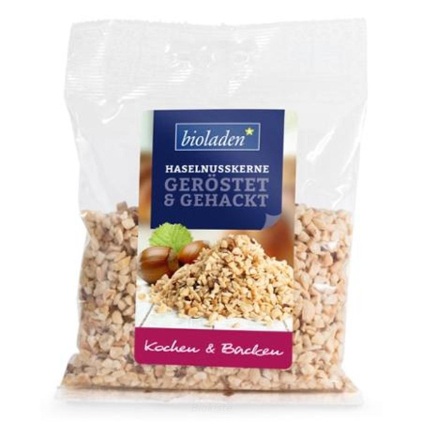 Produktfoto zu Haselnusskerne gehackt geröstet